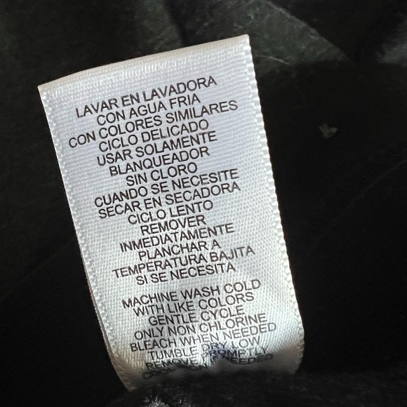 DAISY FUENTES Black High-Waisted Pants Leggings Dark Grey Chic Size Medium - Picture 9 of 11